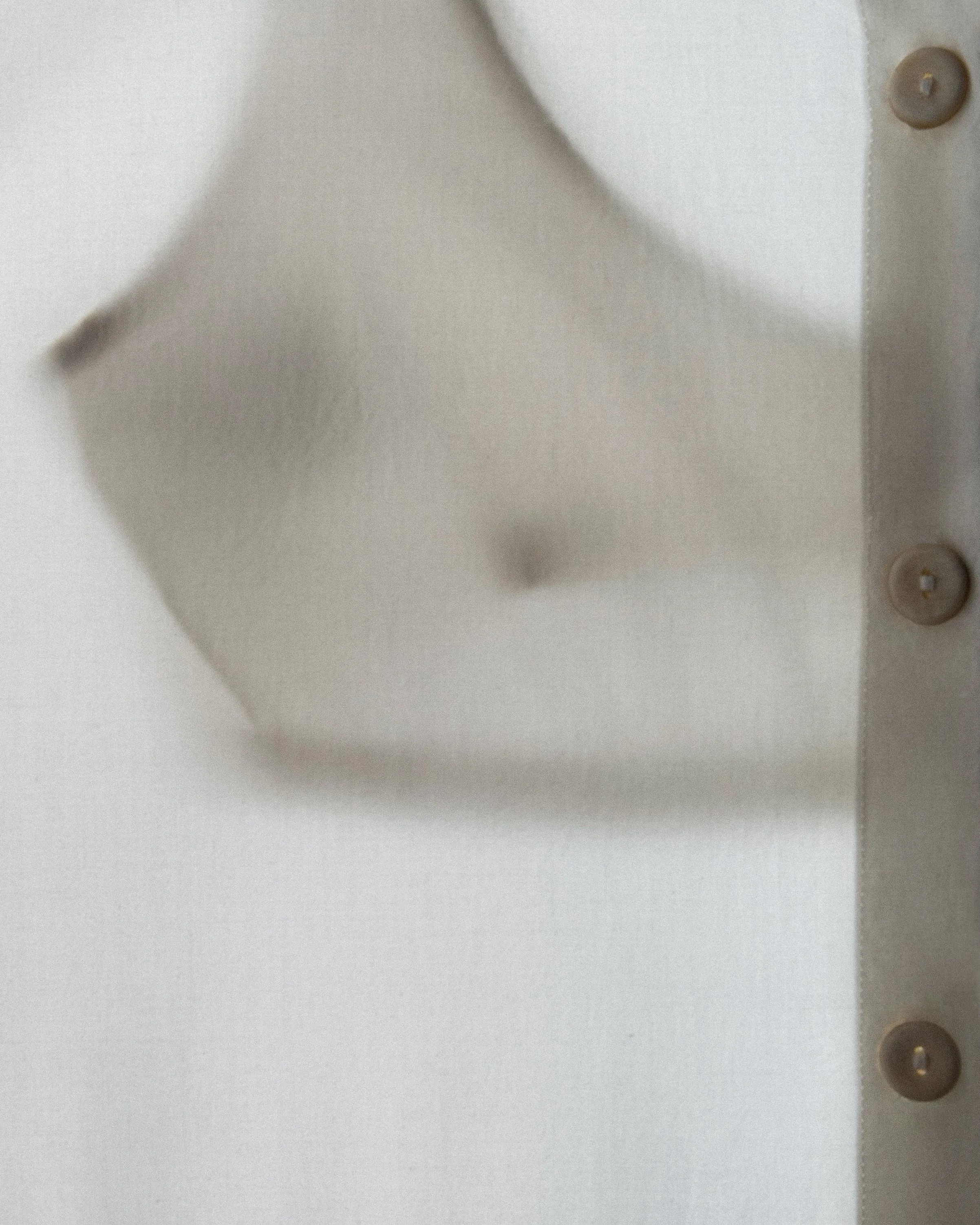 Gathered Bralette | Off White Parchment Poplin sold by Modern Weaving product image thumbnail 5