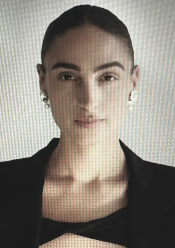 Pinch Formation Stud Earrings with Pearl | Sterling Silver made by Modern Weaving