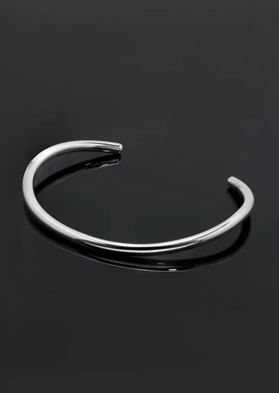 Bend 2G Architect Collar | Solid Sterling Silver made by Modern Weaving