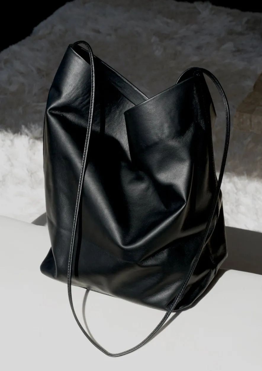 Single Strap Tall Crossbody | Black sold by Modern Weaving product image thumbnail 4