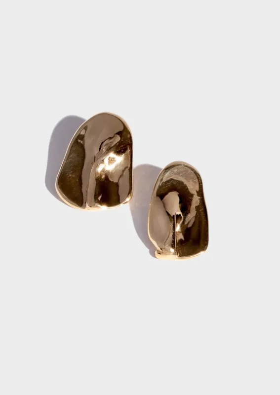 Form Earrings | Bronze made by Modern Weaving