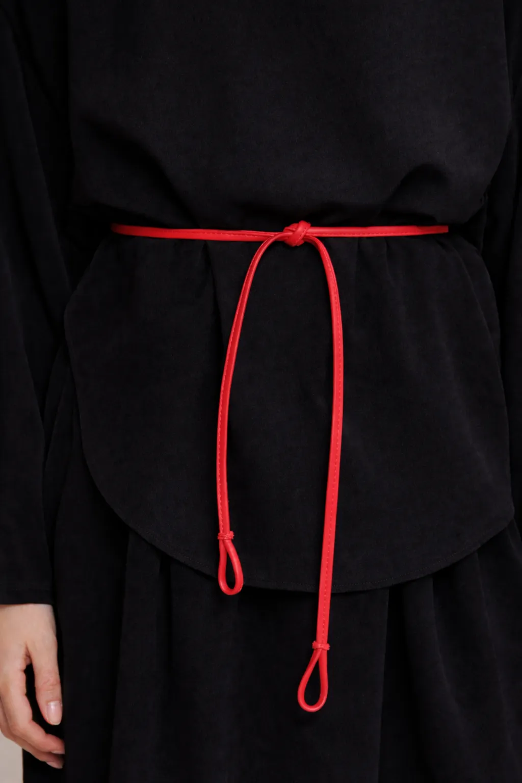 Loop Belt | Crimson sold by Modern Weaving product image thumbnail 2