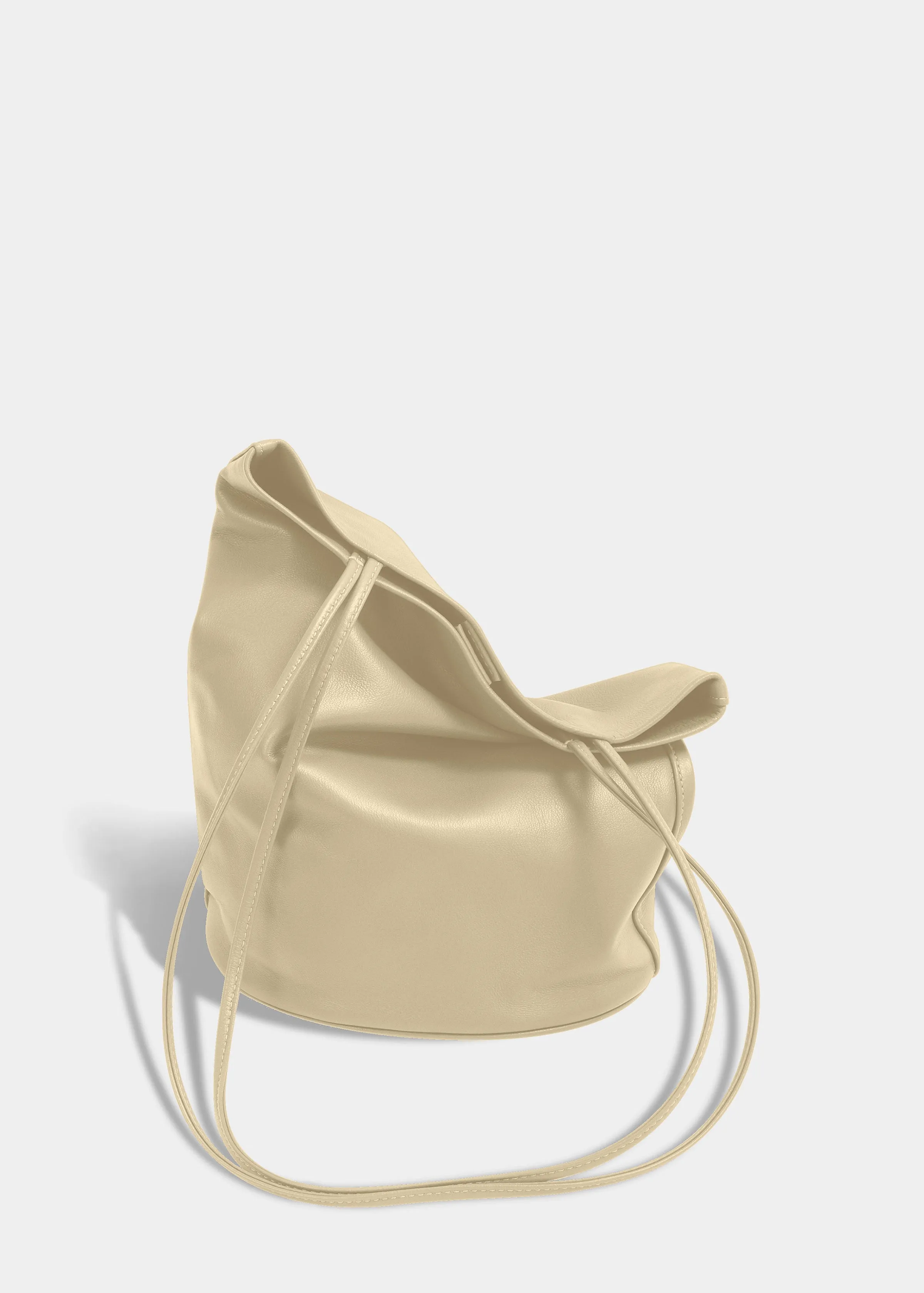 Drape Oval Bucket | Ecru sold by Modern Weaving product image thumbnail 4
