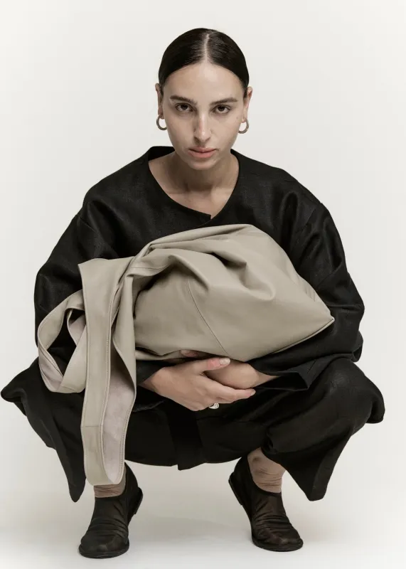 XL Oversize Shopper | Stone made by Modern Weaving
