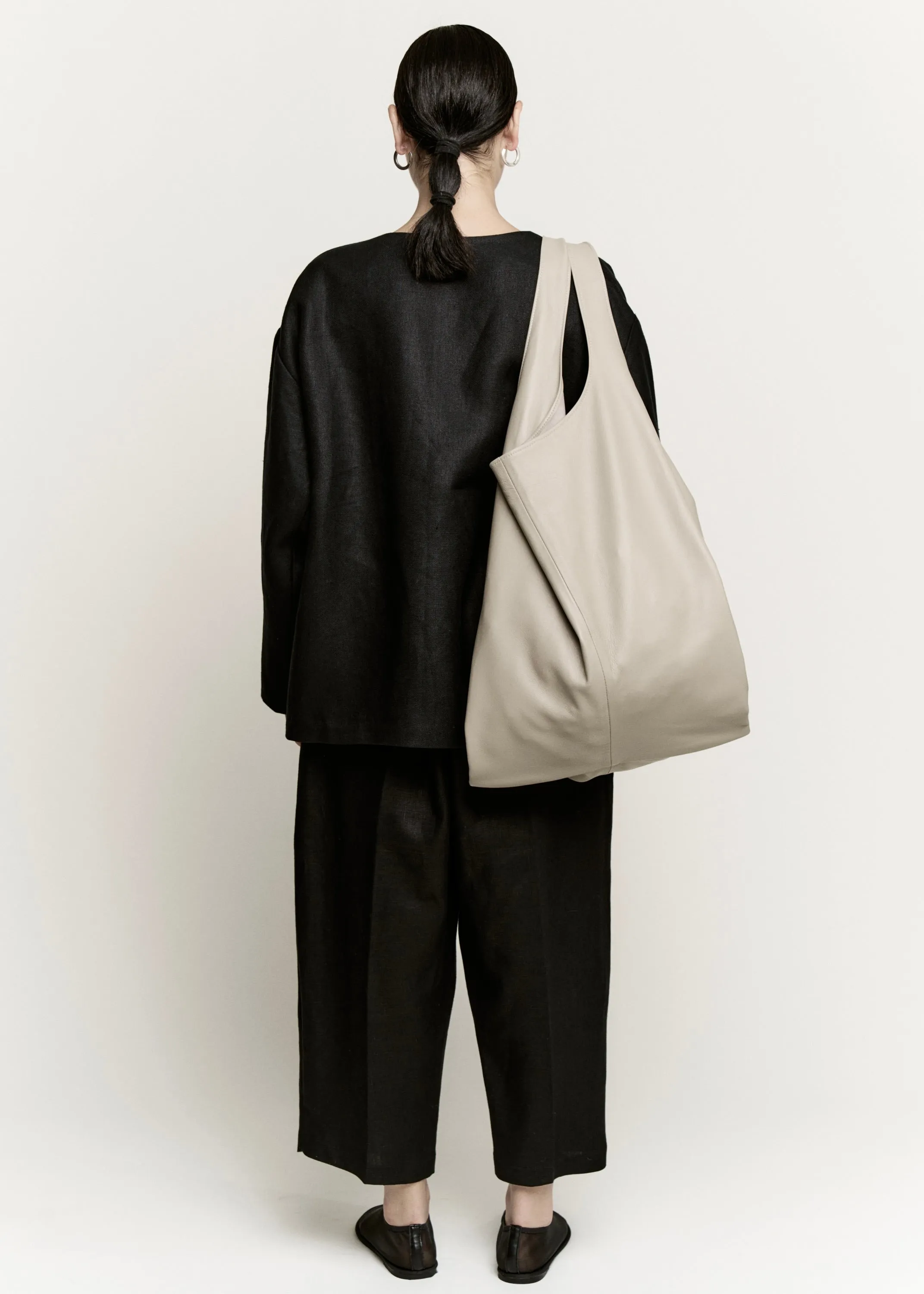 XL Oversize Shopper | Stone sold by Modern Weaving product image thumbnail 4