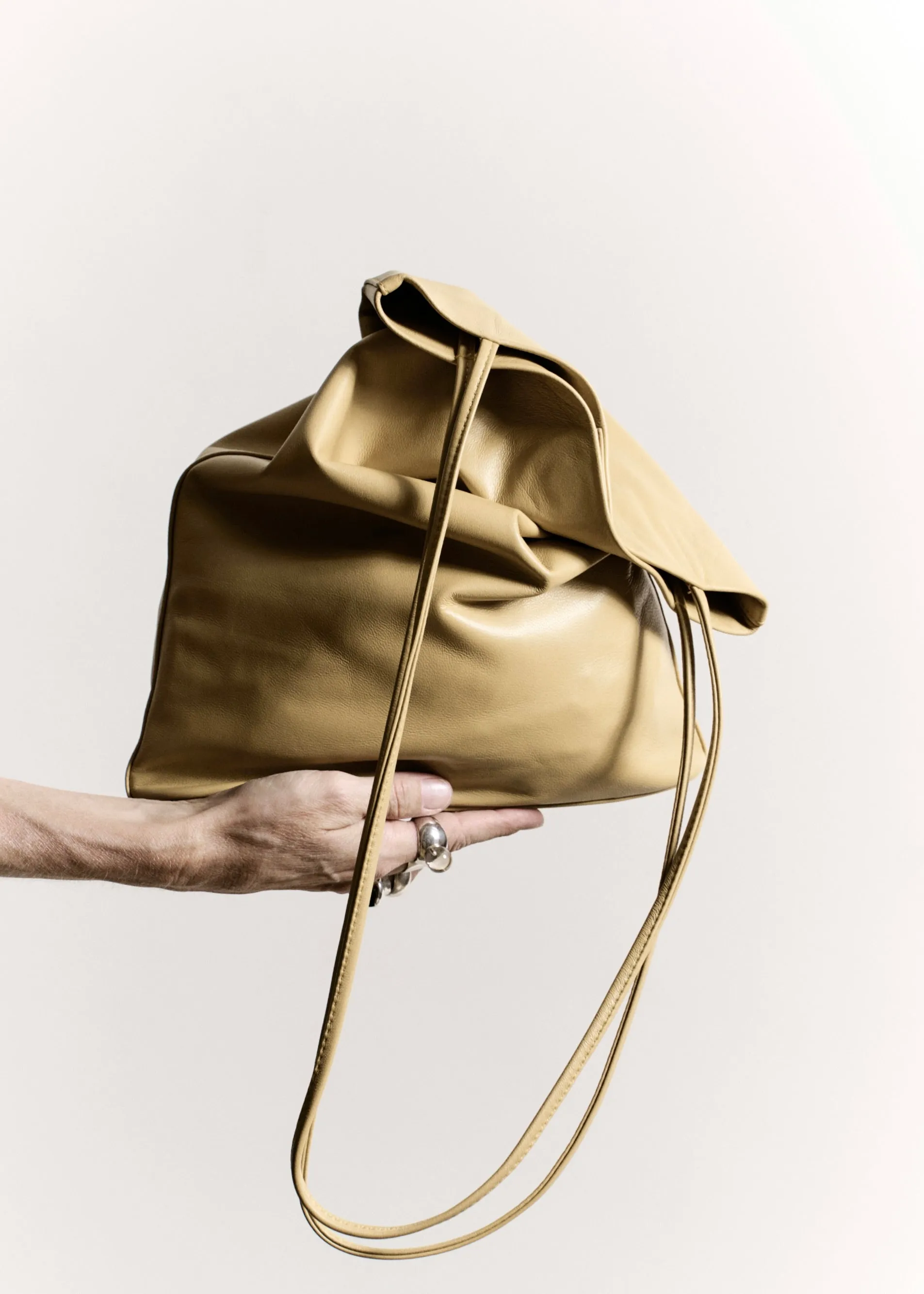 Slim Elongated Tote | Banana sold by Modern Weaving product image thumbnail 2