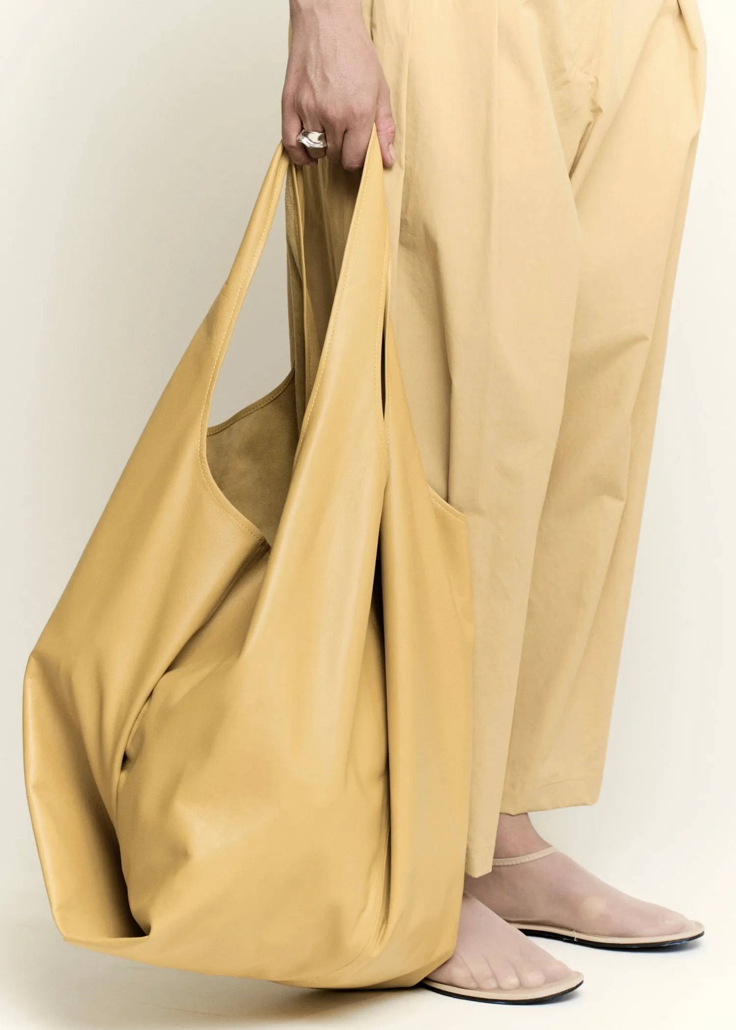 XL Oversize Shopper | Banana sold by Modern Weaving