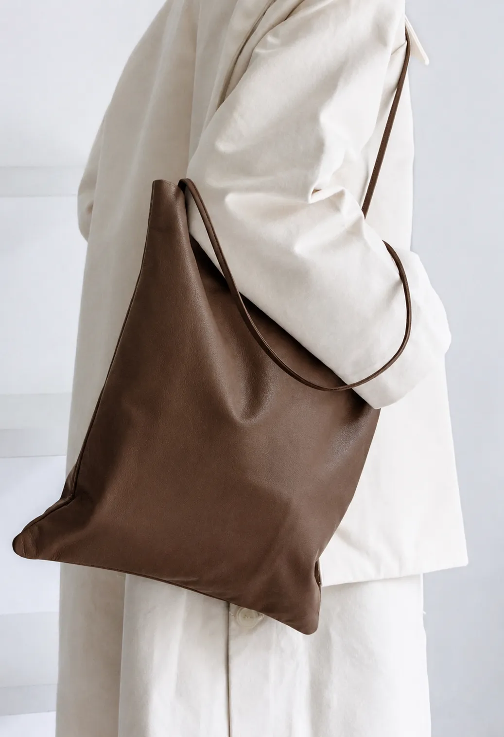 Slim Lamb Sak | Cognac sold by Modern Weaving