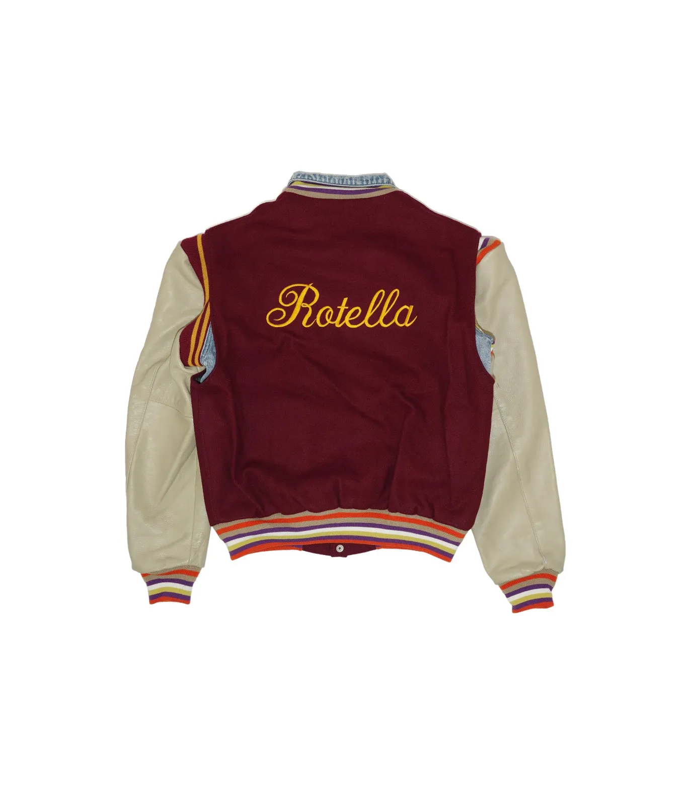 DENIM JACKET × VARSITY JACKET - ONE OFF sold by TANAKA product image thumbnail 4