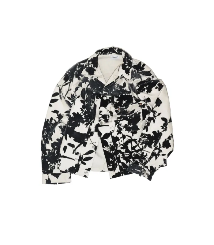 THE JEAN JACKET - BLACK ROSE made by TANAKA
