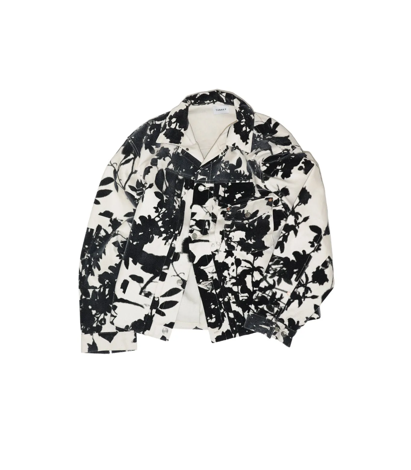 THE JEAN JACKET - BLACK ROSE sold by TANAKA