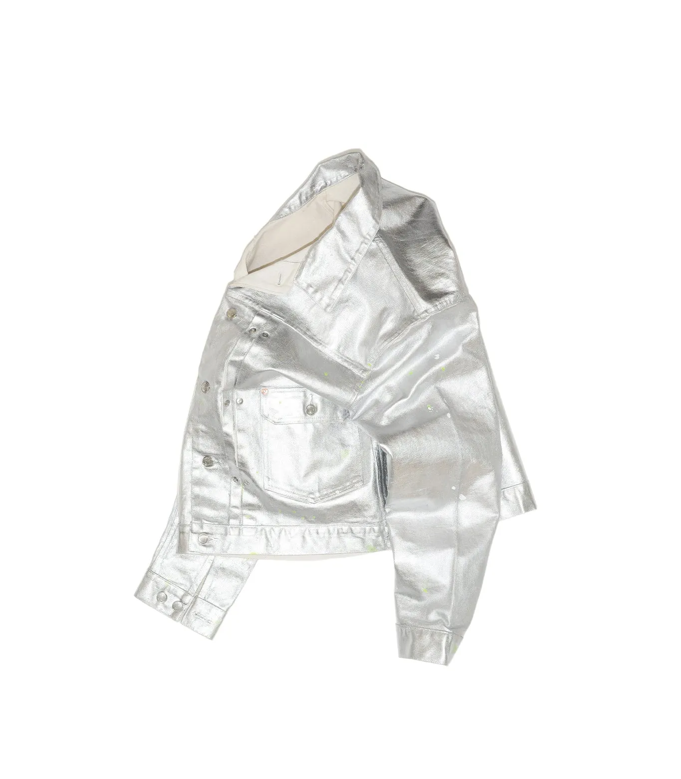 NEW CLASSIC JEAN JACKET - SILVER sold by TANAKA product image thumbnail 2
