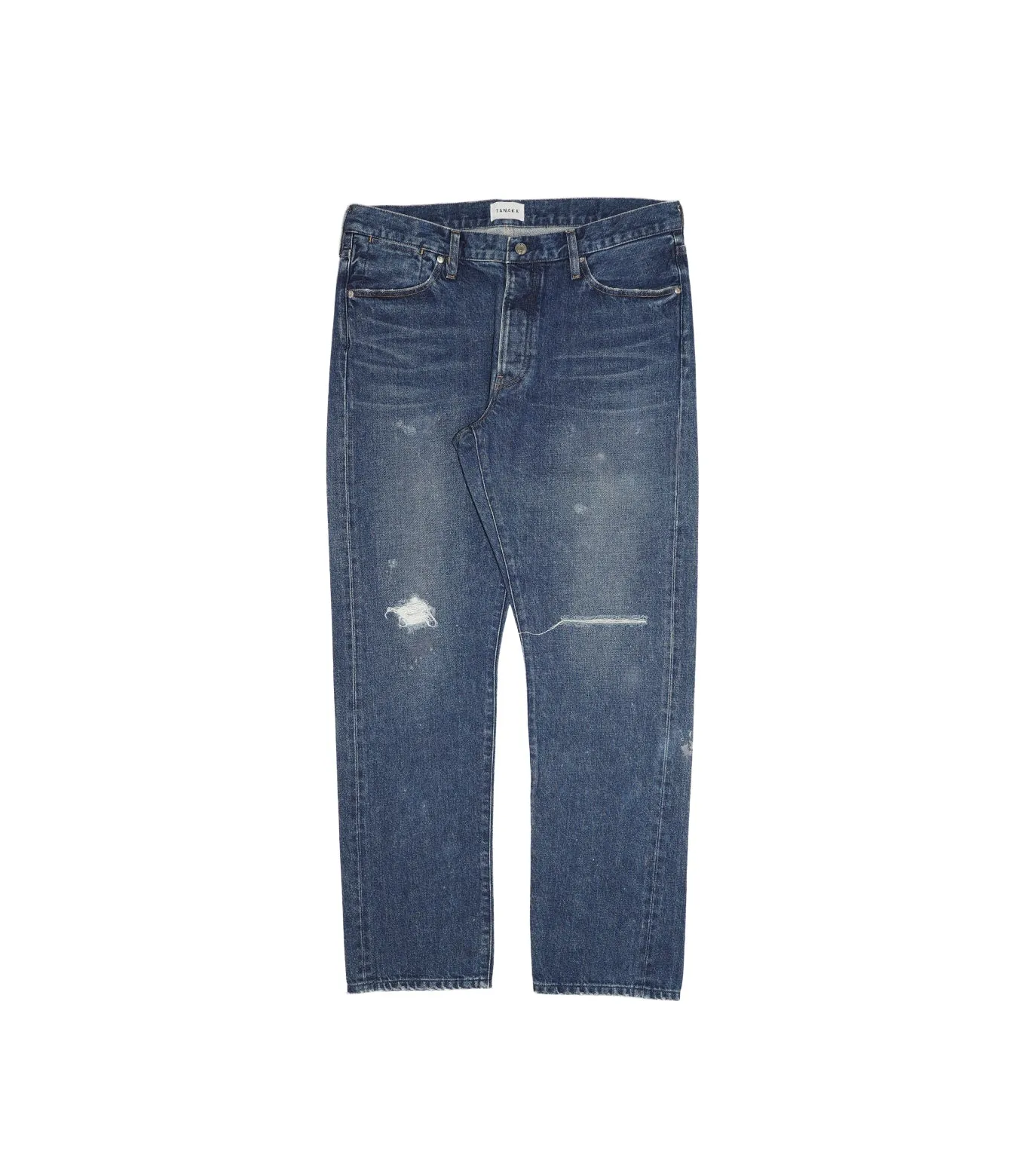 THE STRAIGHT JEAN TROUSERS - DARK BLUE sold by TANAKA product image thumbnail 2