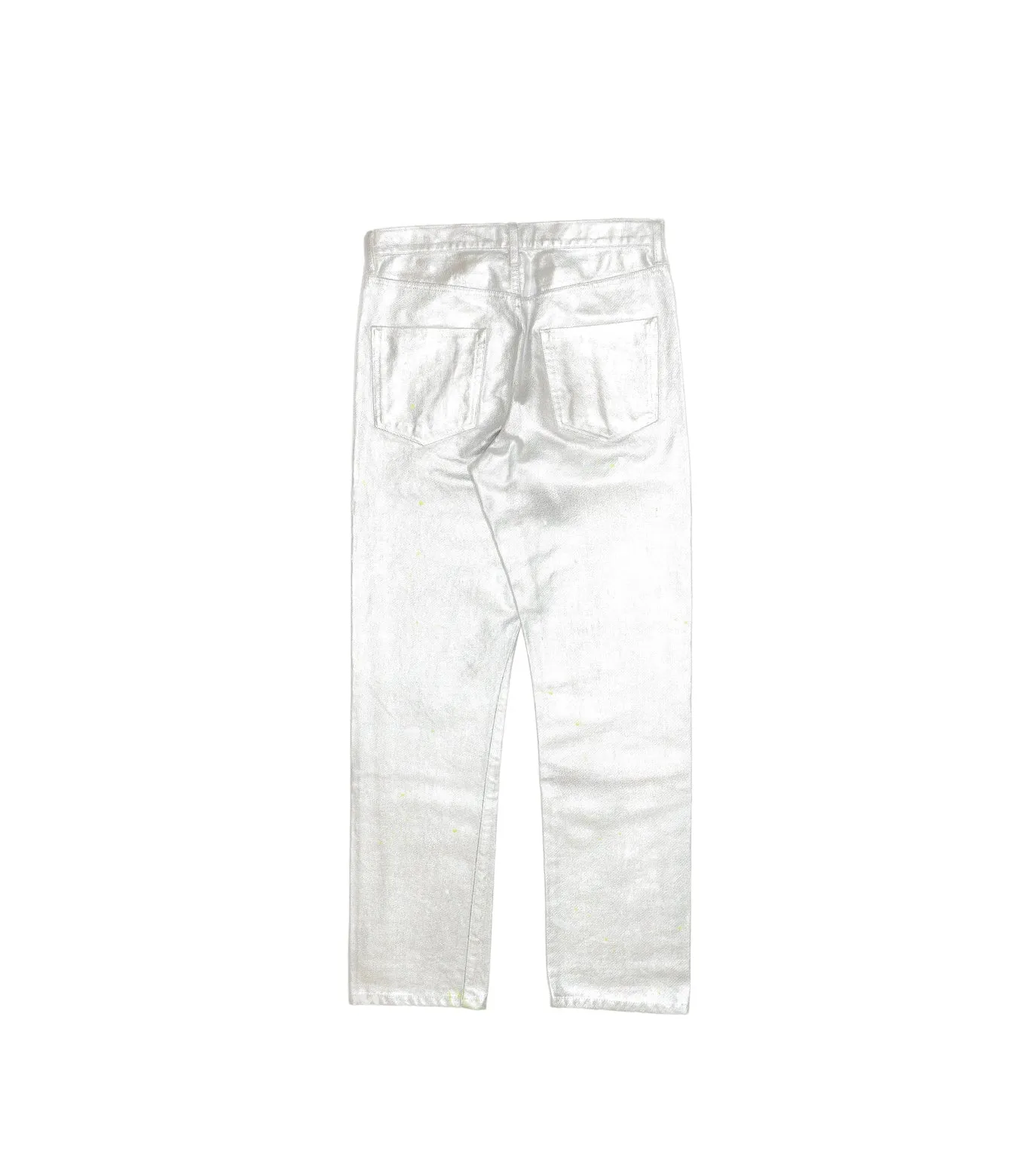 THE STRAIGHT JEAN TROUSERS - SILVER sold by TANAKA product image thumbnail 3