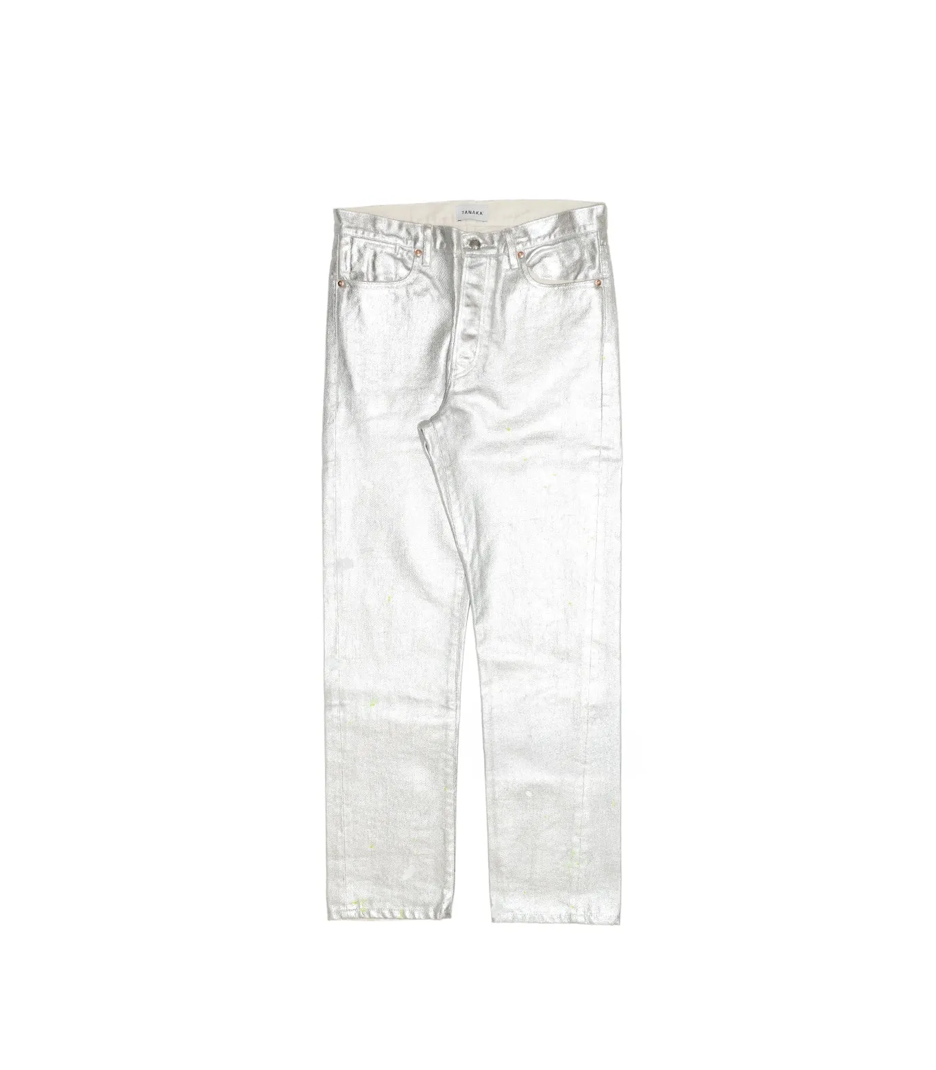 THE STRAIGHT JEAN TROUSERS - SILVER sold by TANAKA product image thumbnail 4