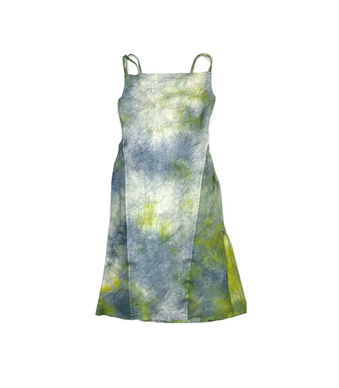 CAMI DRESS -  GREEN BLUE sold by TANAKA