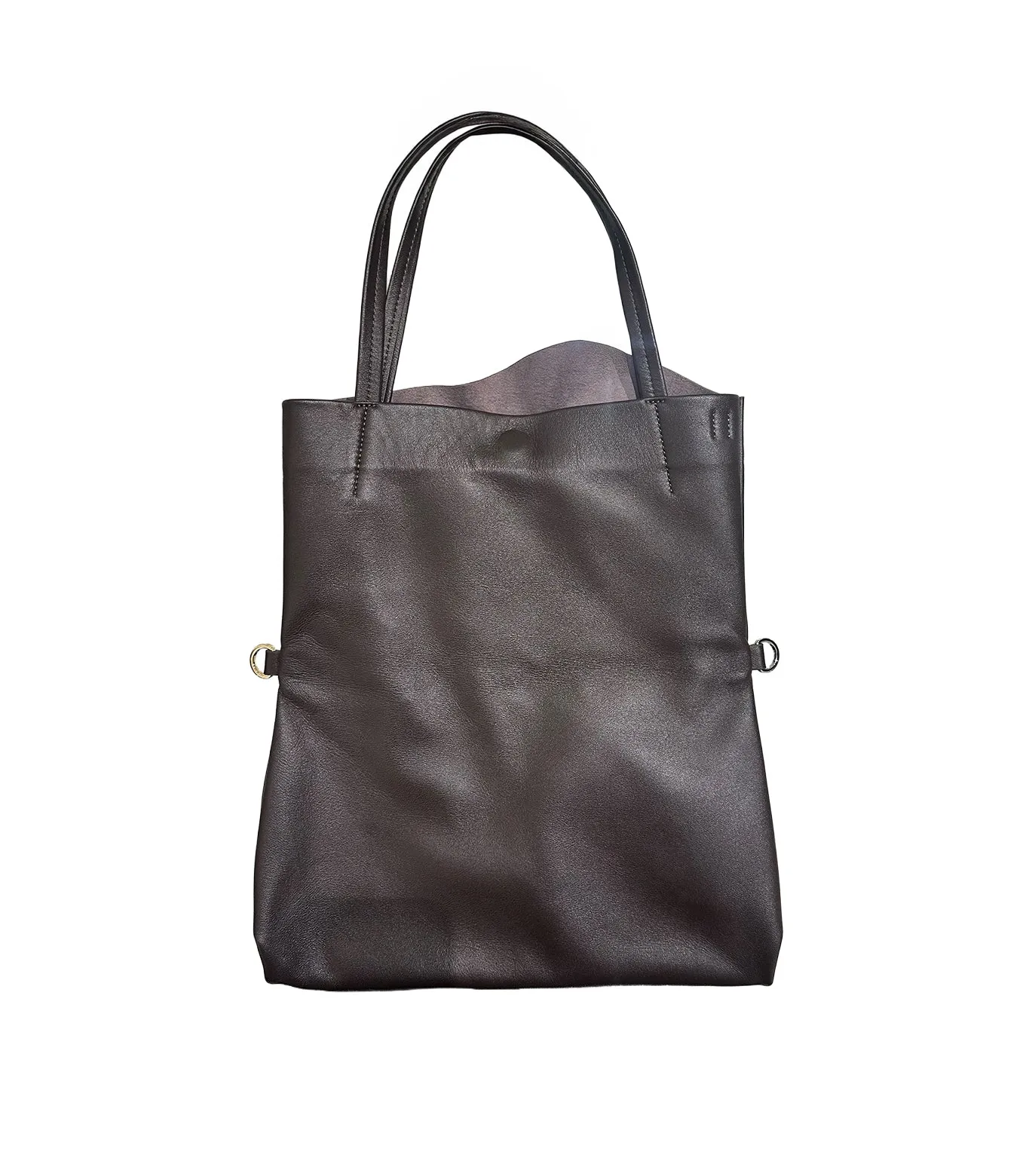 THE BAG M(STUDS) - BROWN sold by TANAKA product image thumbnail 2