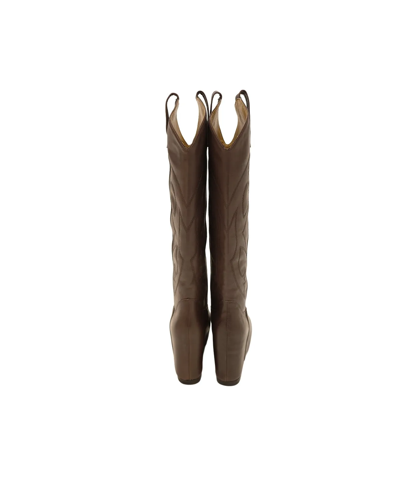 WESTERN LONG BOOTS - BROWN sold by TANAKA product image thumbnail 3