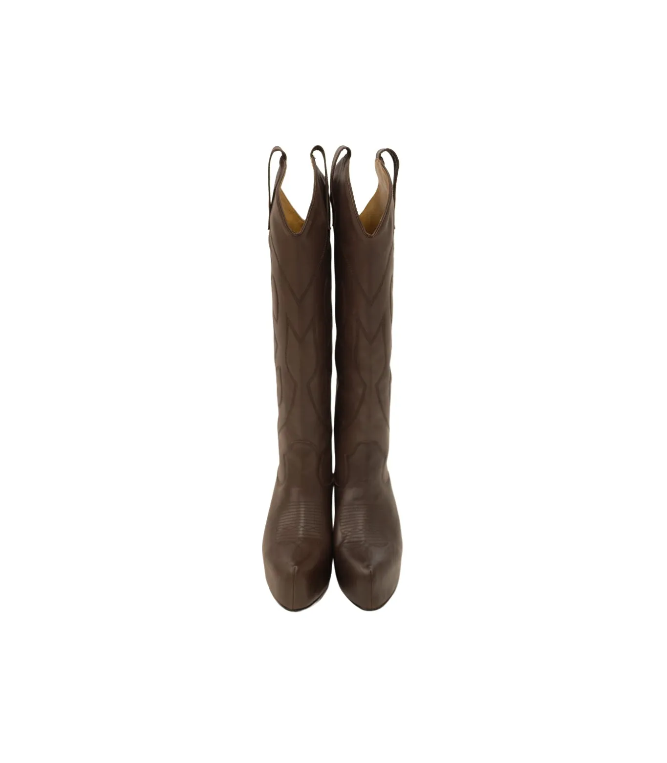 WESTERN LONG BOOTS - BROWN sold by TANAKA product image thumbnail 2