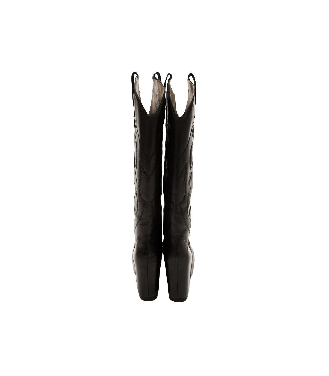 WESTERN LONG BOOTS - BLACK sold by TANAKA product image thumbnail 3