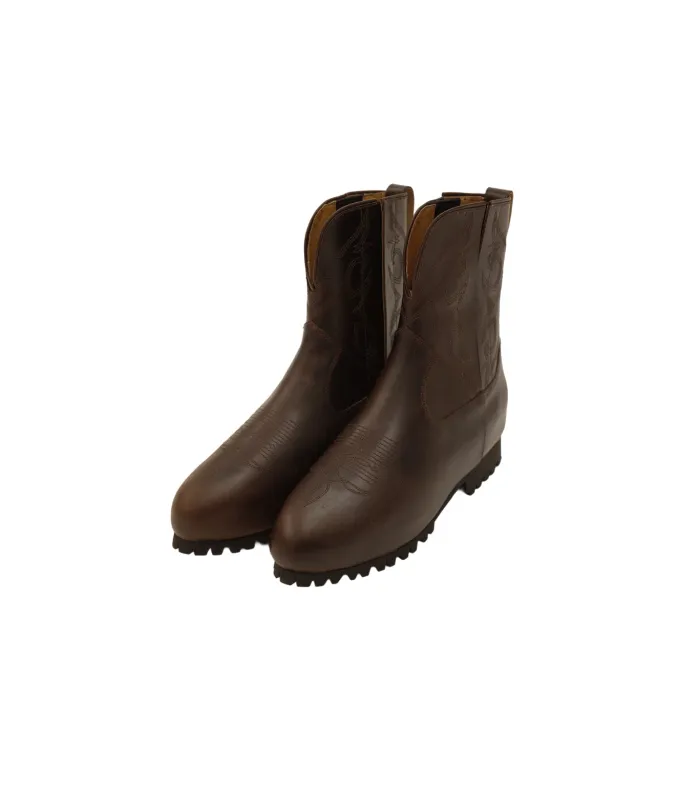 WESTERN CHELSEA BOOTS - BROWN sold by TANAKA