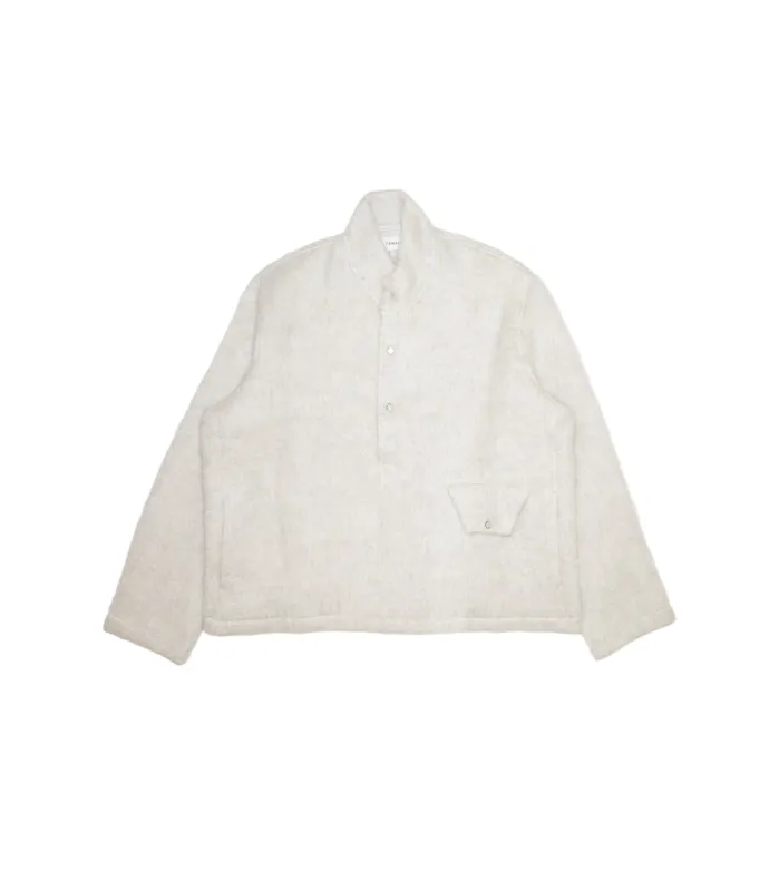 PULLOVER SHAGGY TOP - WHITE sold by TANAKA