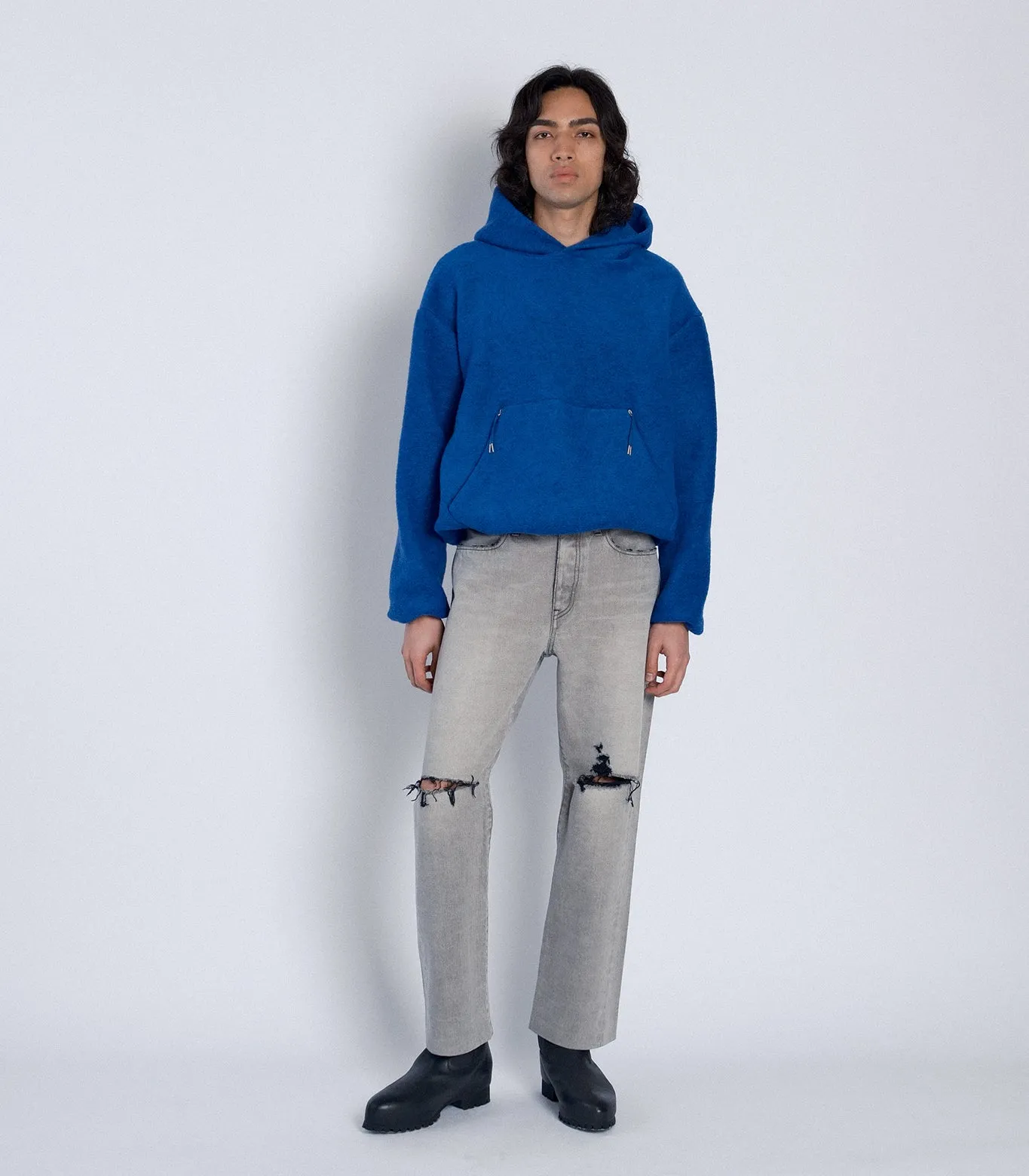 THE SWEAT HOODIE - BLUE sold by TANAKA product image thumbnail 3
