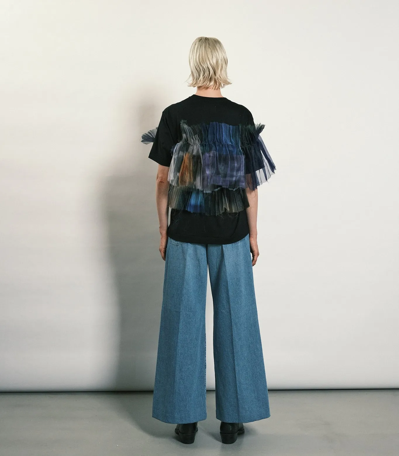 WIDE JEAN TROUSERS - ASH BLEACH sold by TANAKA product image thumbnail 5