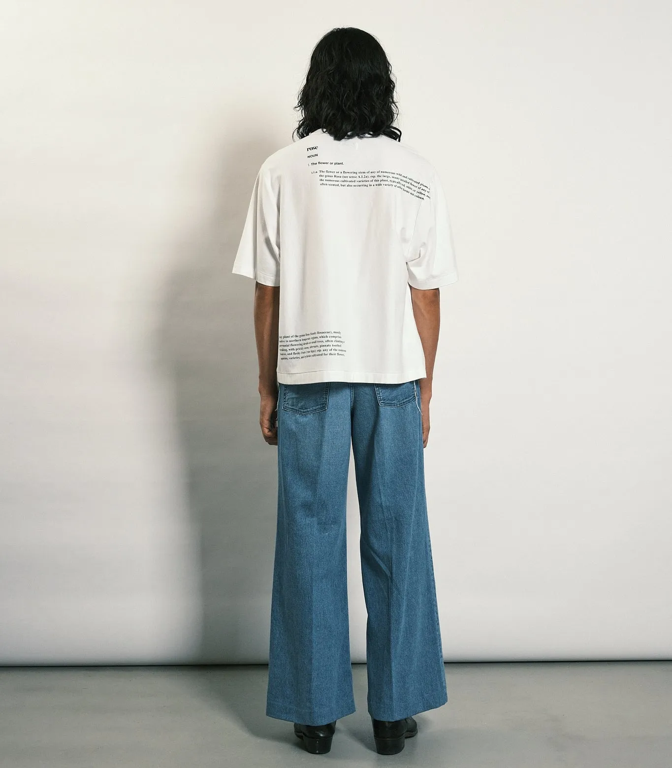 WIDE JEAN TROUSERS - ASH BLEACH sold by TANAKA product image thumbnail 4