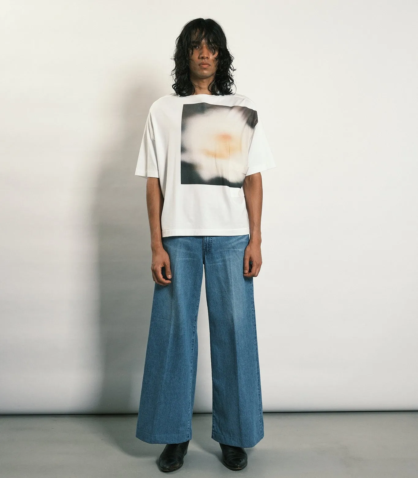 WIDE JEAN TROUSERS - ASH BLEACH sold by TANAKA product image thumbnail 2