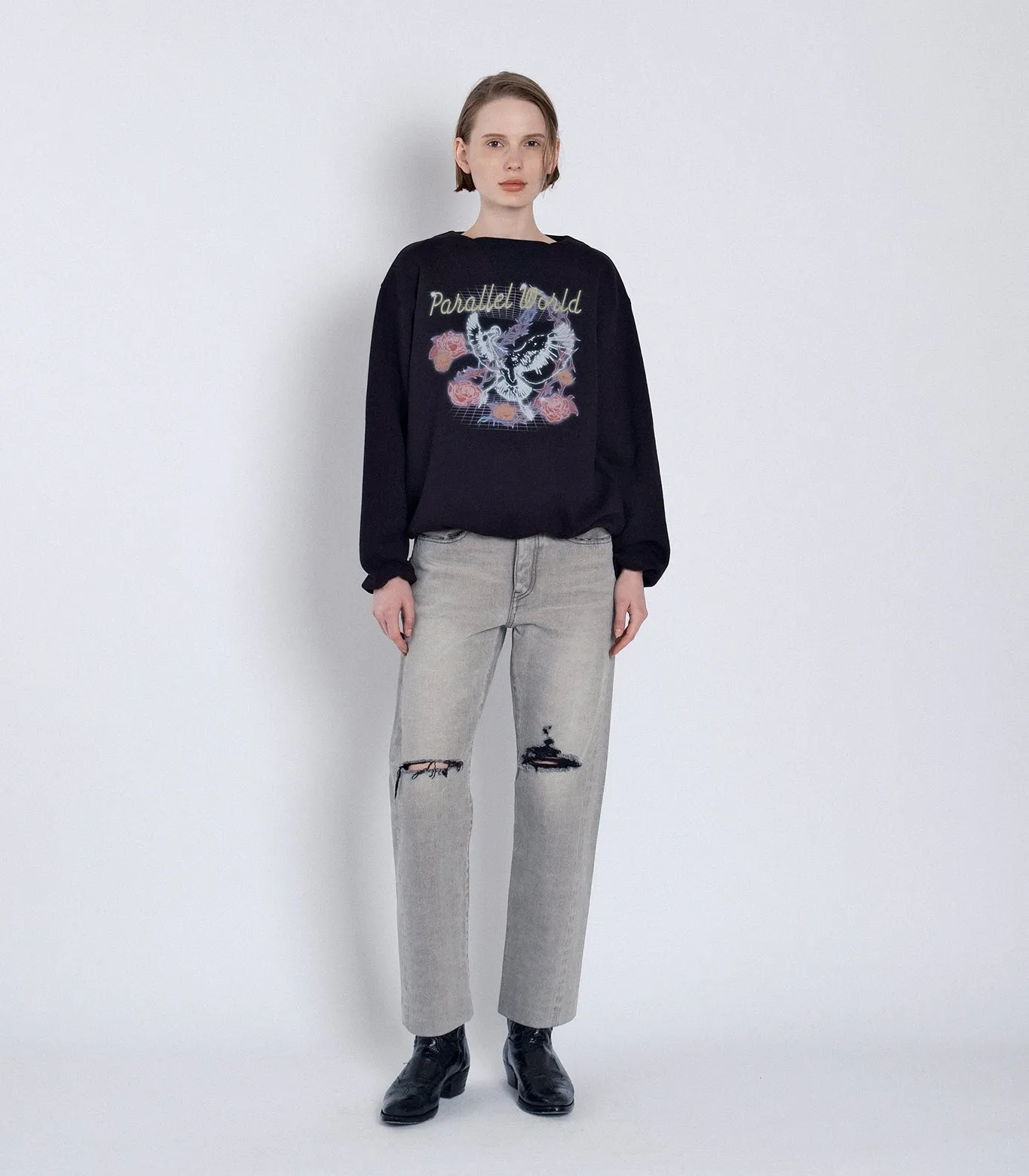 THE SWEATSHIRT - BLACK sold by TANAKA product image thumbnail 2