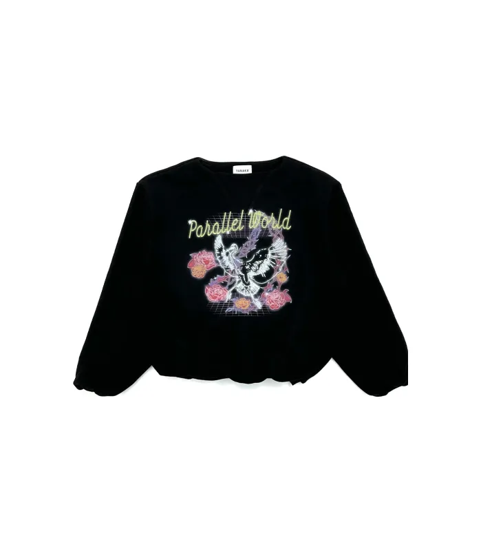 THE SWEATSHIRT - BLACK made by TANAKA