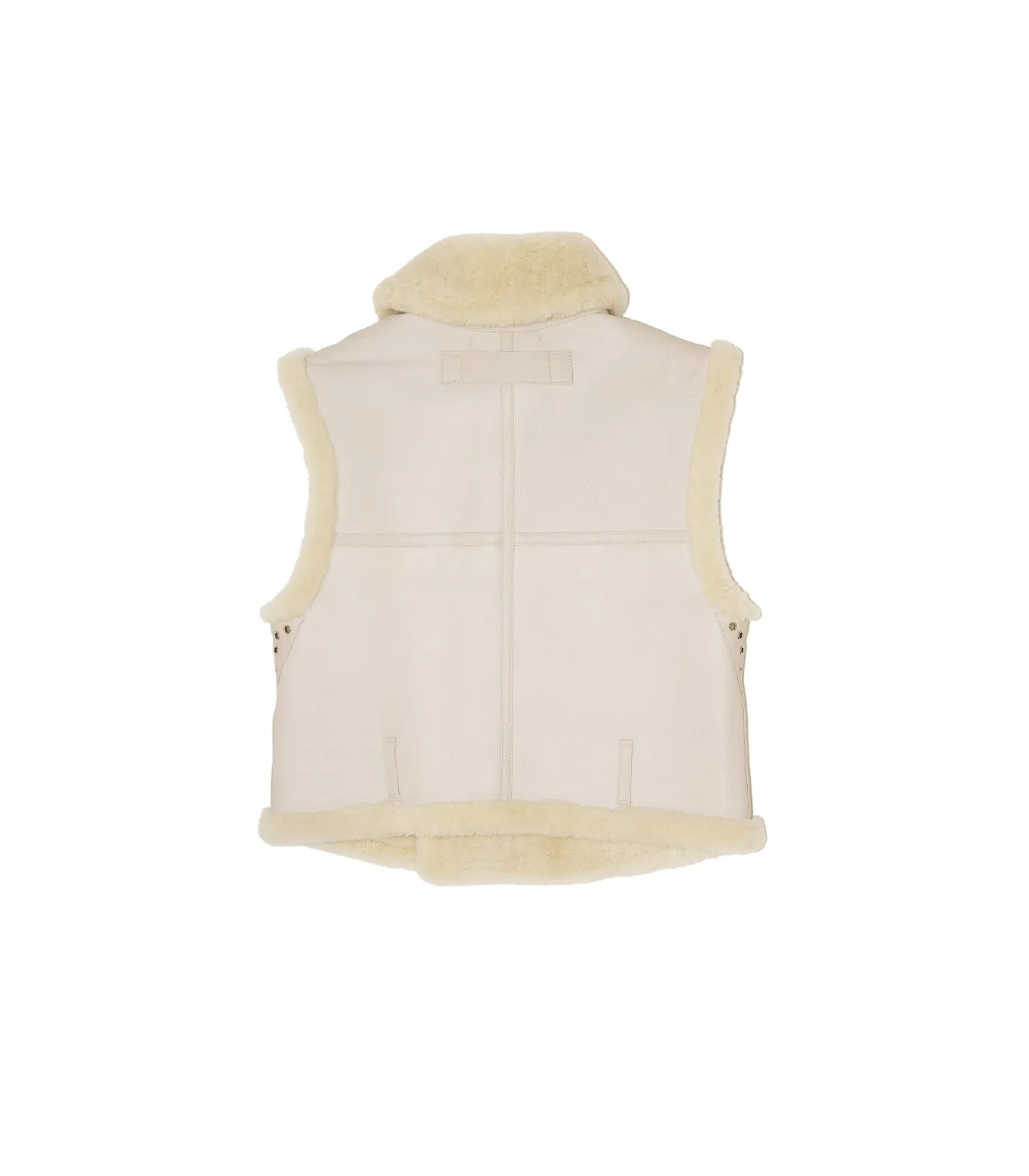 SHEARLING VEST - NATURAL sold by TANAKA product image thumbnail 2