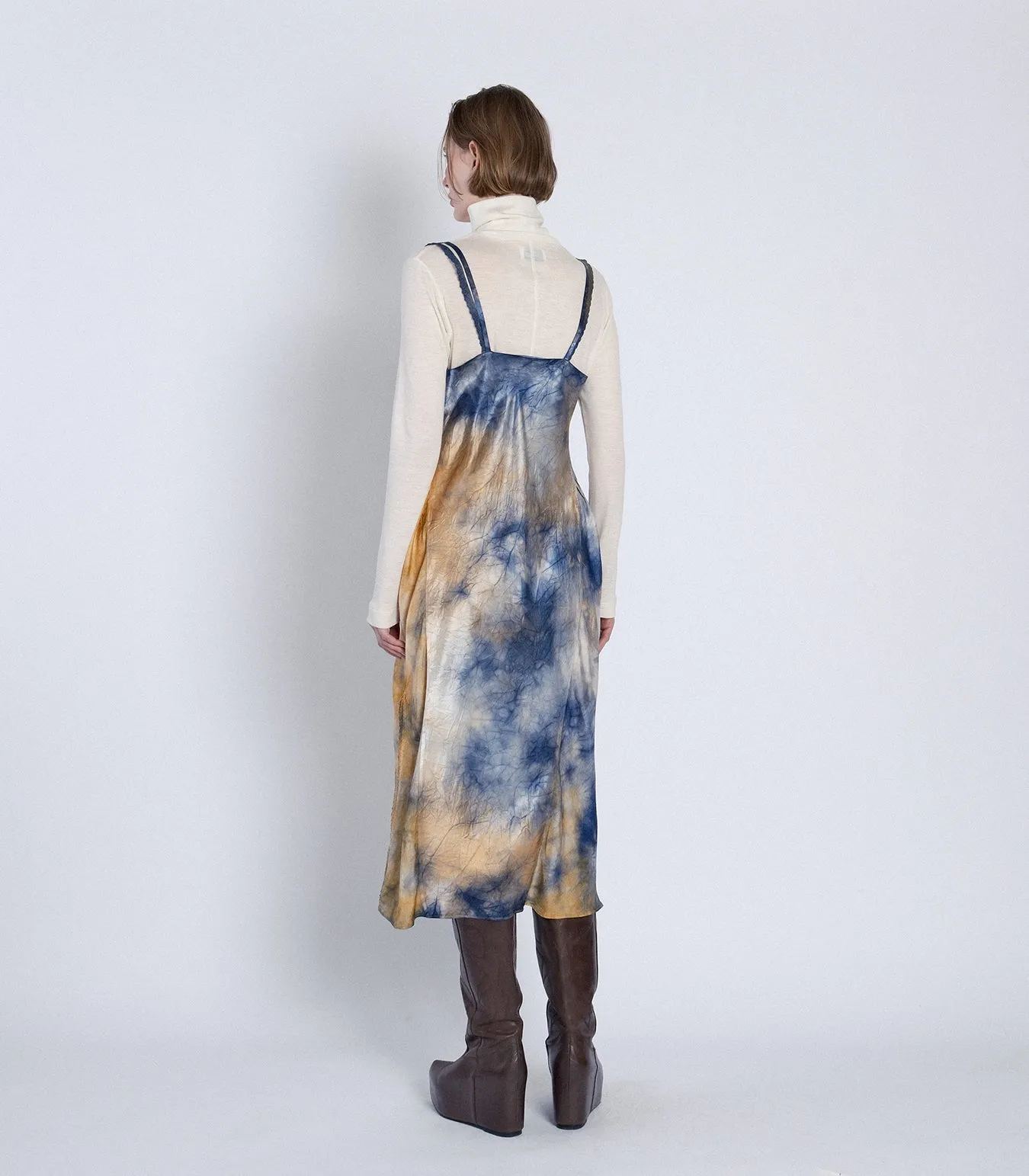 CAMI DRESS - PURPLE ORANGE sold by TANAKA product image thumbnail 3