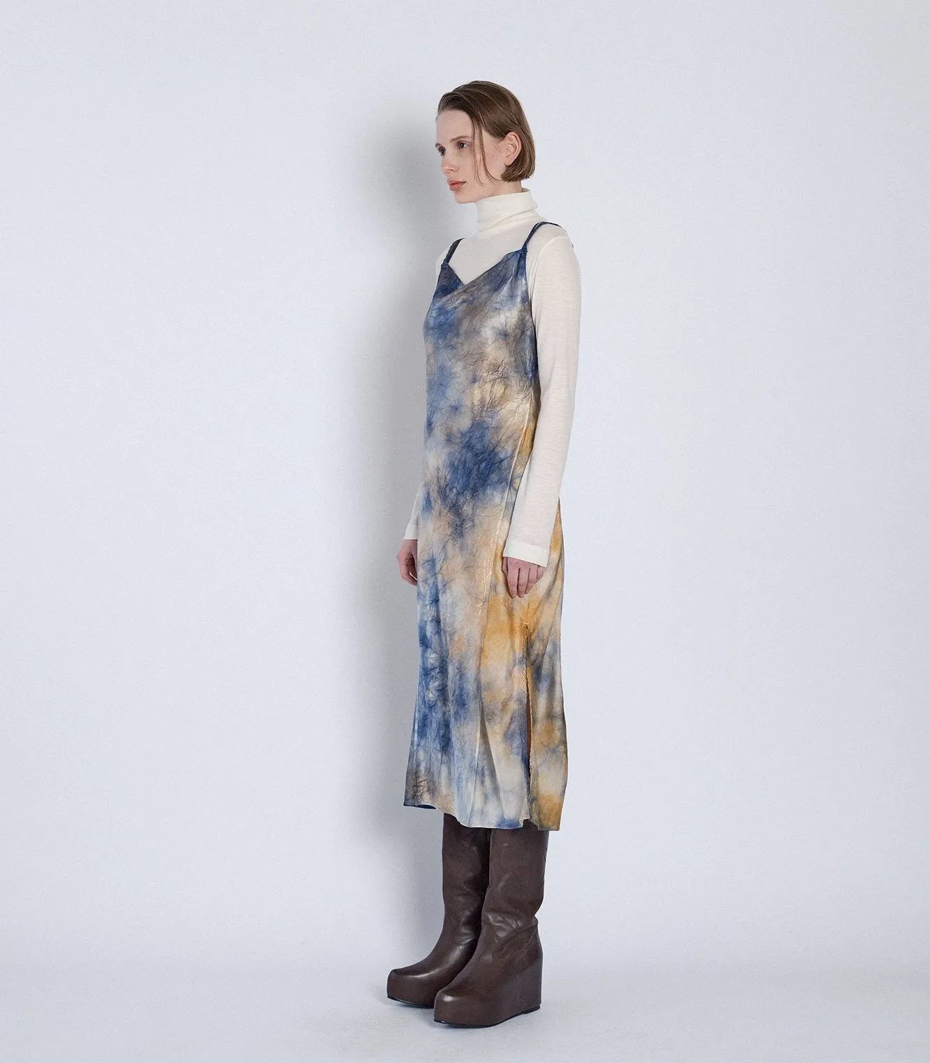 CAMI DRESS - PURPLE ORANGE sold by TANAKA product image thumbnail 4