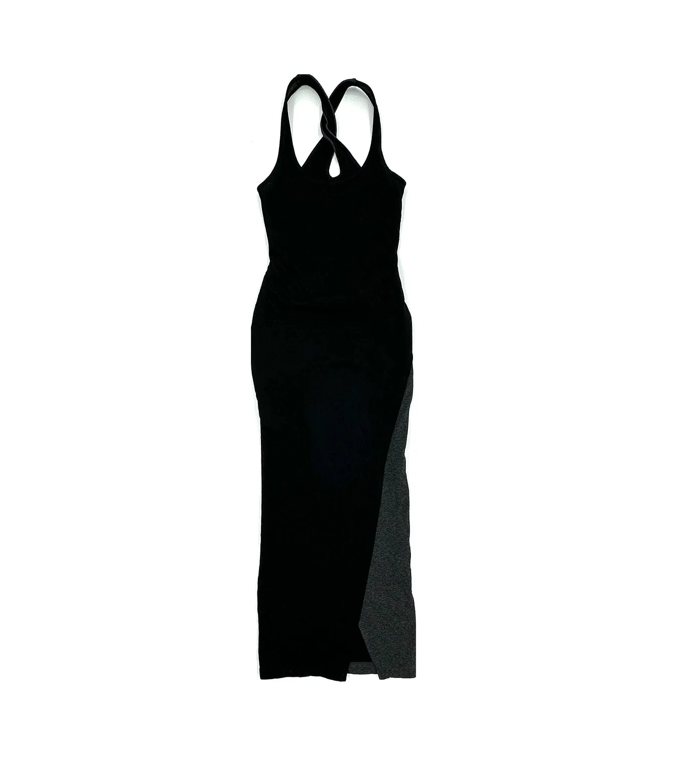 JERSEY DRESS - BLACK sold by TANAKA