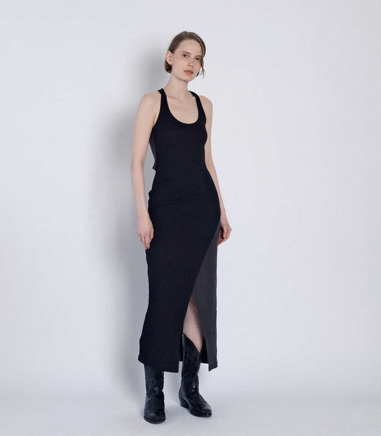 JERSEY DRESS - BLACK sold by TANAKA product image thumbnail 2