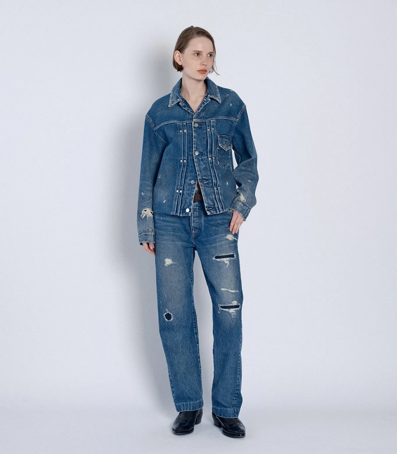 THE JEAN JACKET - 60's BLUE sold by TANAKA product image thumbnail 3