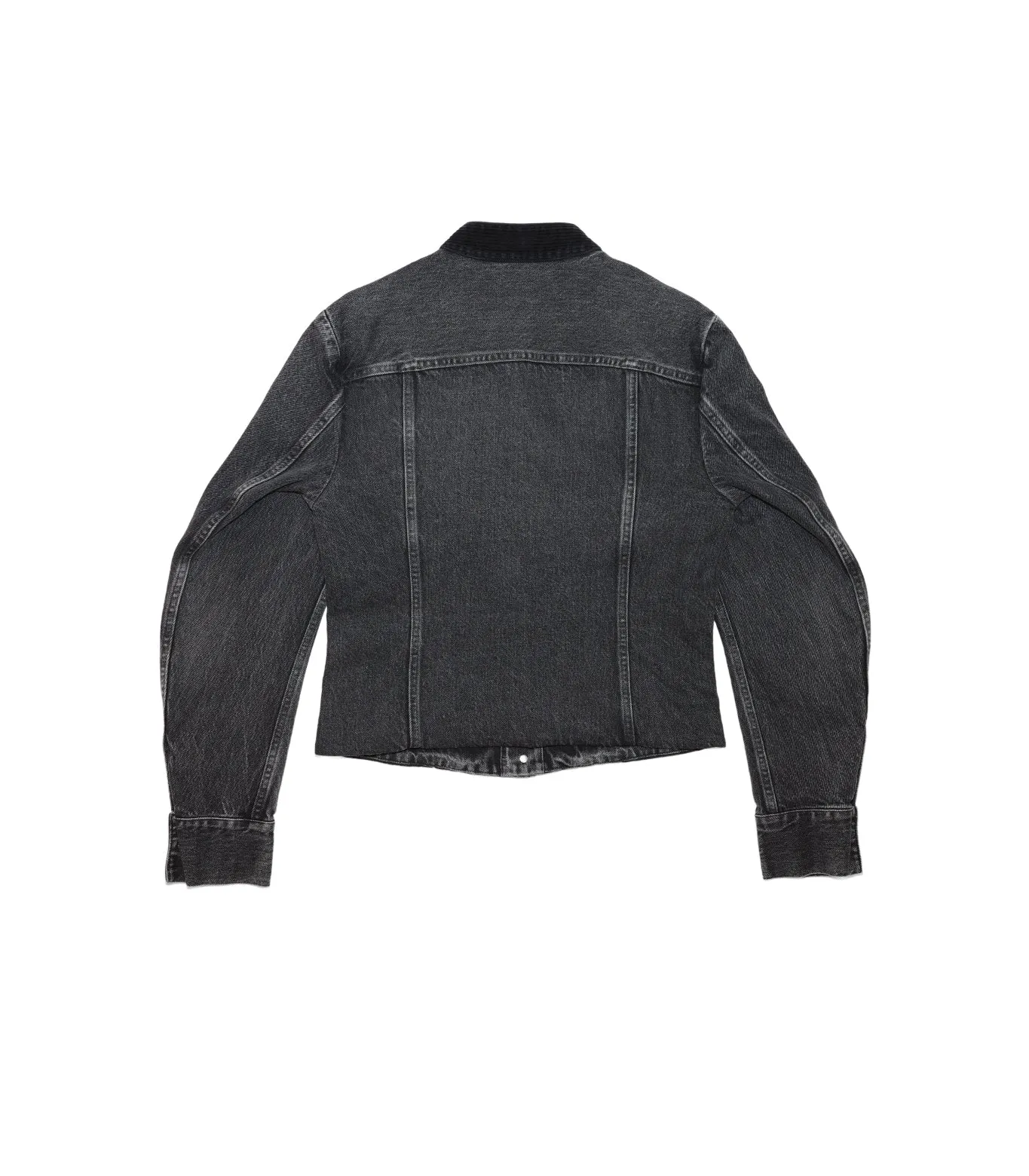 NO COLLAR TRUCKER JACKET - GRAY sold by TANAKA product image thumbnail 2