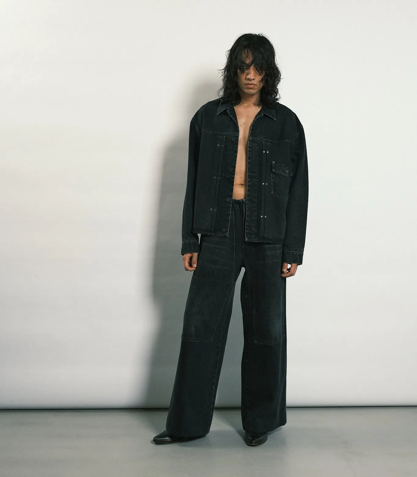 THE JEAN JACKET - BLACK sold by TANAKA product image thumbnail 3