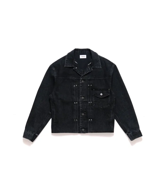 THE JEAN JACKET - BLACK made by TANAKA