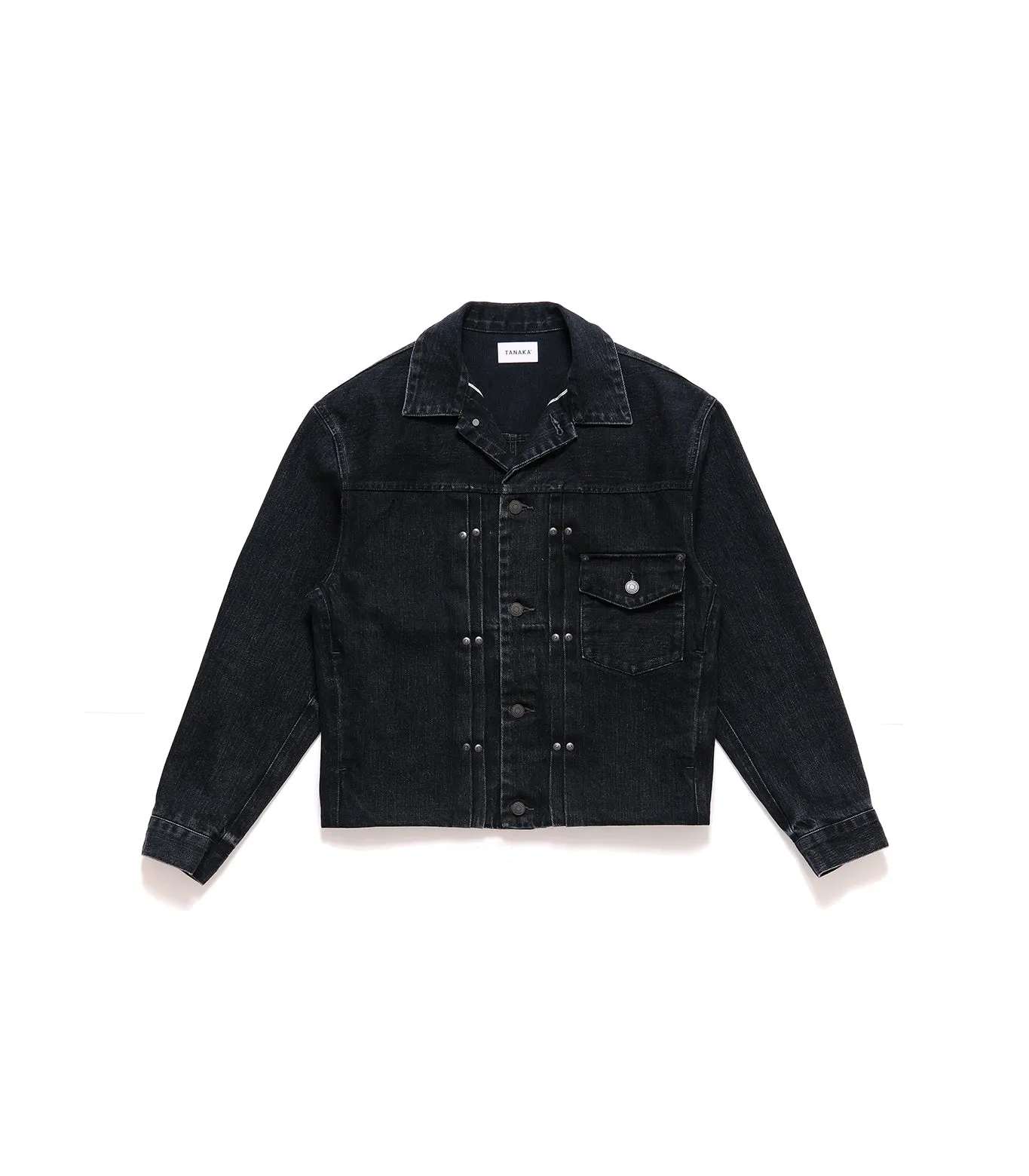 THE JEAN JACKET - BLACK sold by TANAKA