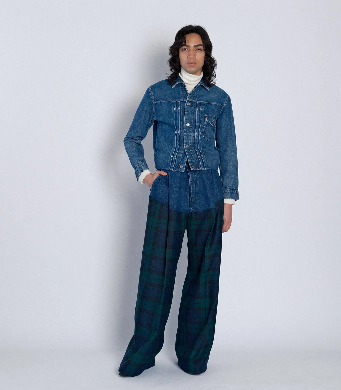 THE JEAN JACKET - VINTAGE BLUE sold by TANAKA product image thumbnail 3