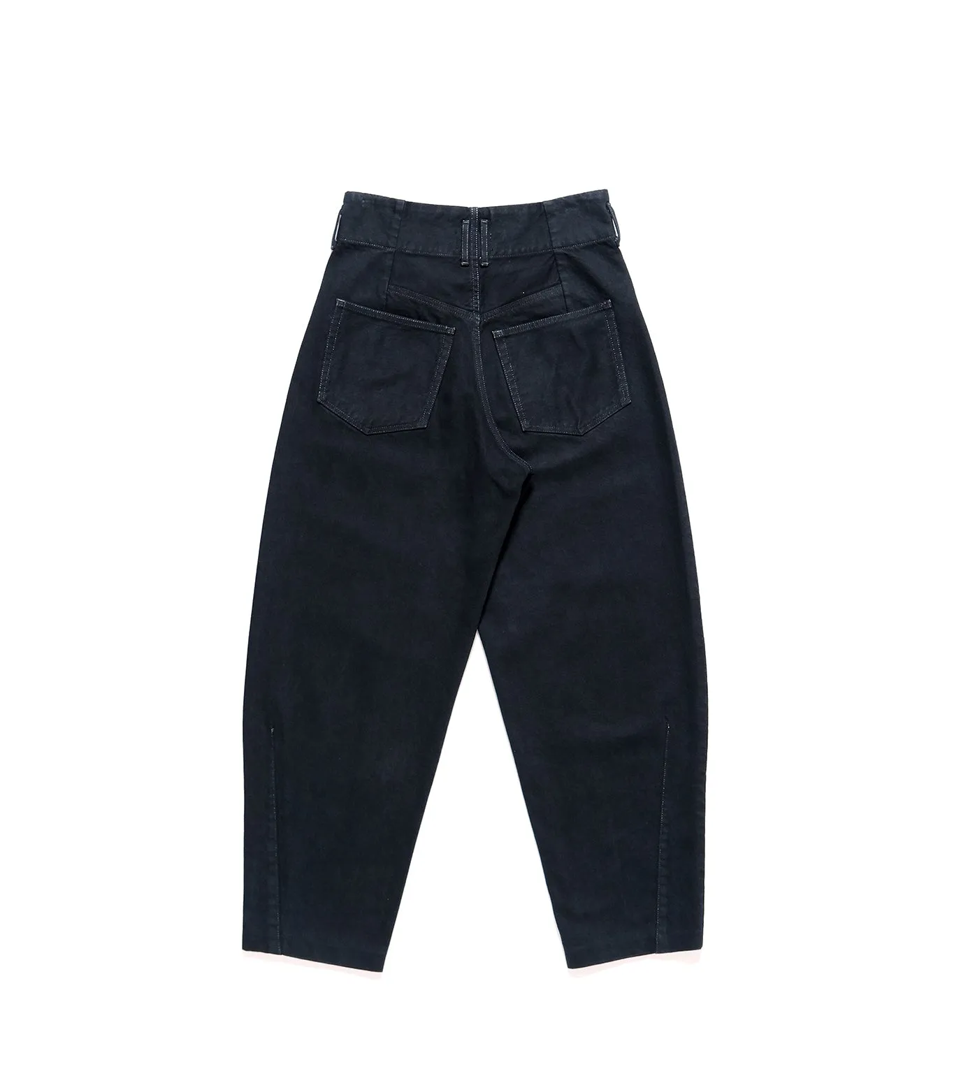 TAPERED JEAN TROUSERS - OVERDYE BLACK sold by TANAKA product image thumbnail 5