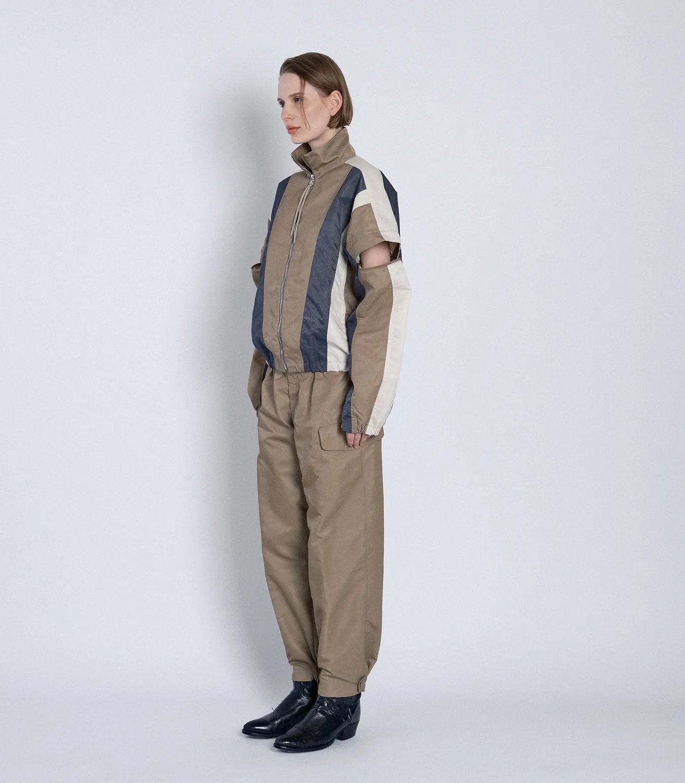 TRACK JACKET - KHAKI sold by TANAKA product image thumbnail 3