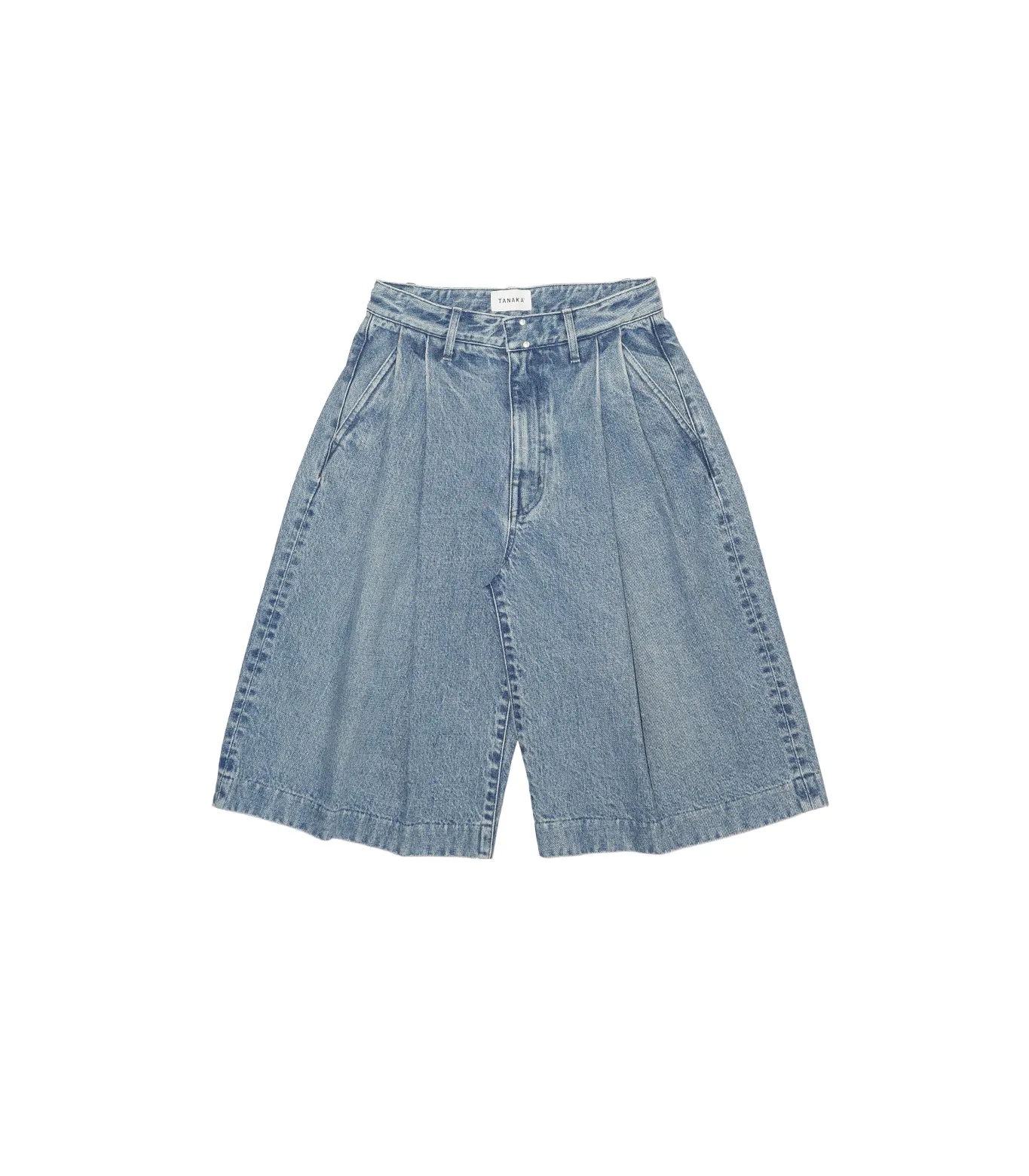 HAKAMA JEAN SHORTS - MID BLUE sold by TANAKA product image thumbnail 2