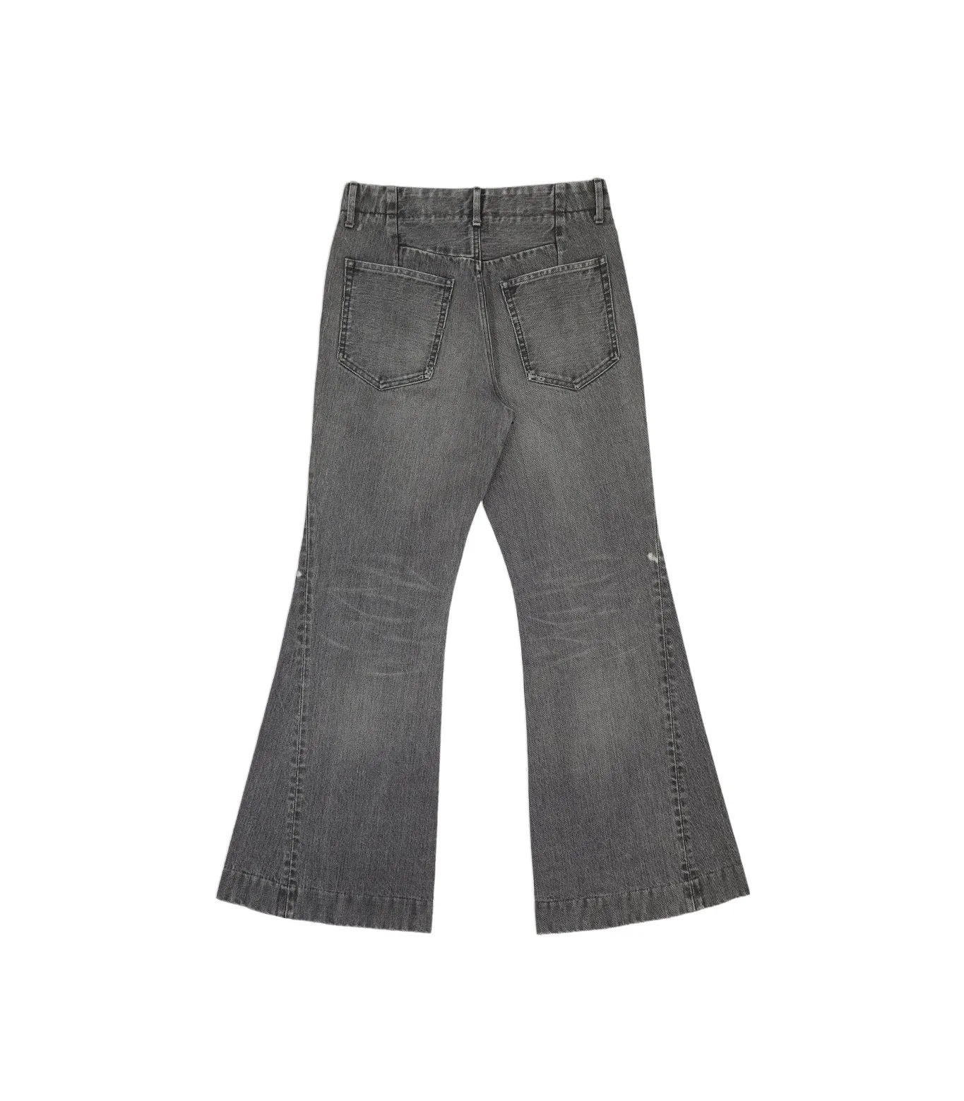 FLARE JEAN TROUSERS - DISTRESSED GRAY sold by TANAKA product image thumbnail 2