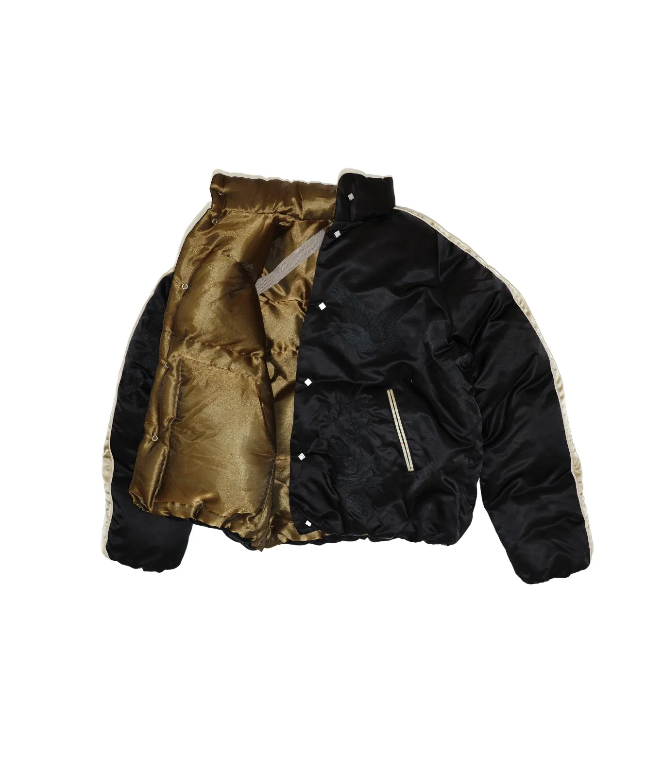 DOWN SUKA JACKET - BLACK sold by TANAKA