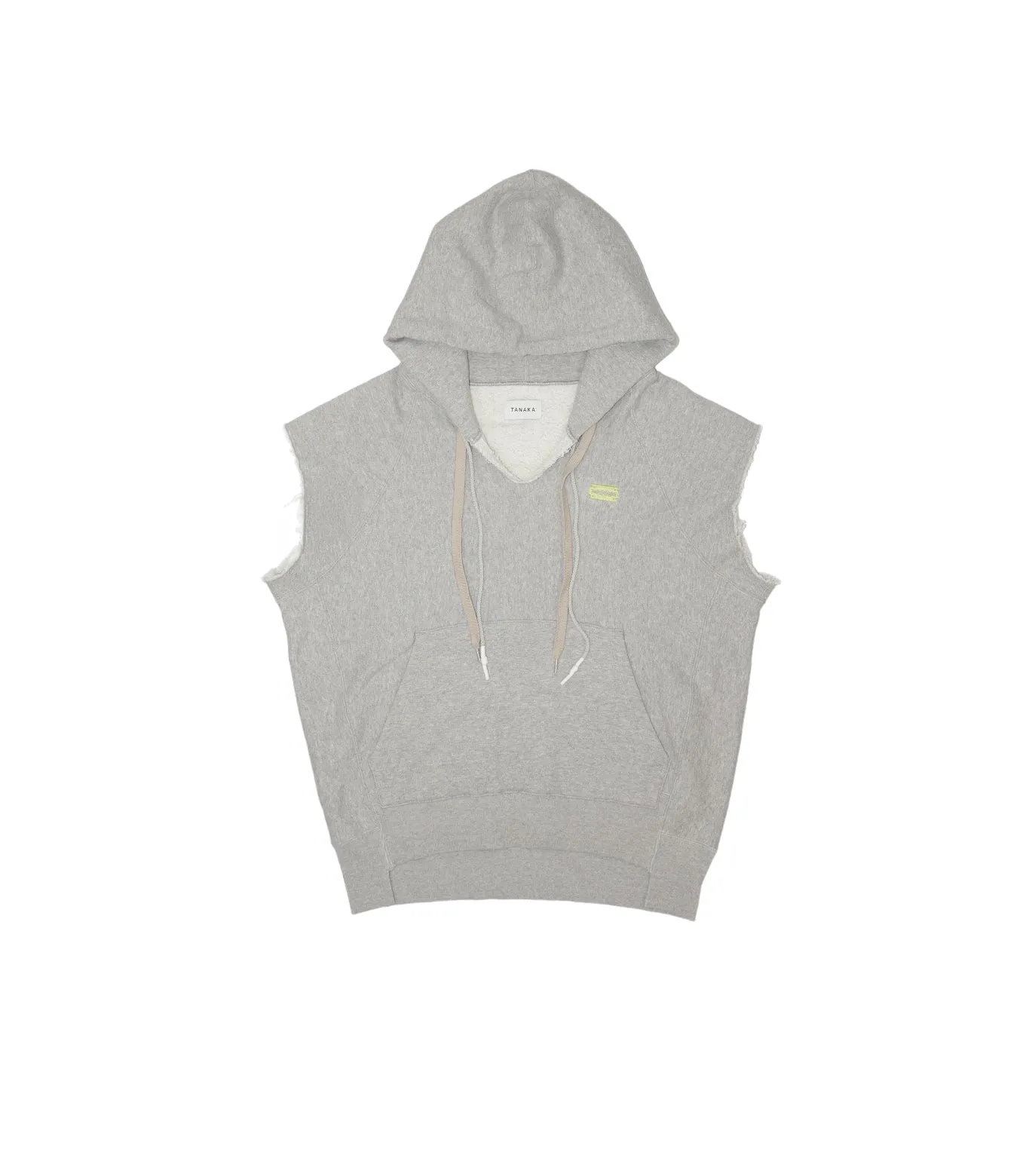 SLEEVELESS HOODIE - HEATHER GRAY sold by TANAKA product image thumbnail 2