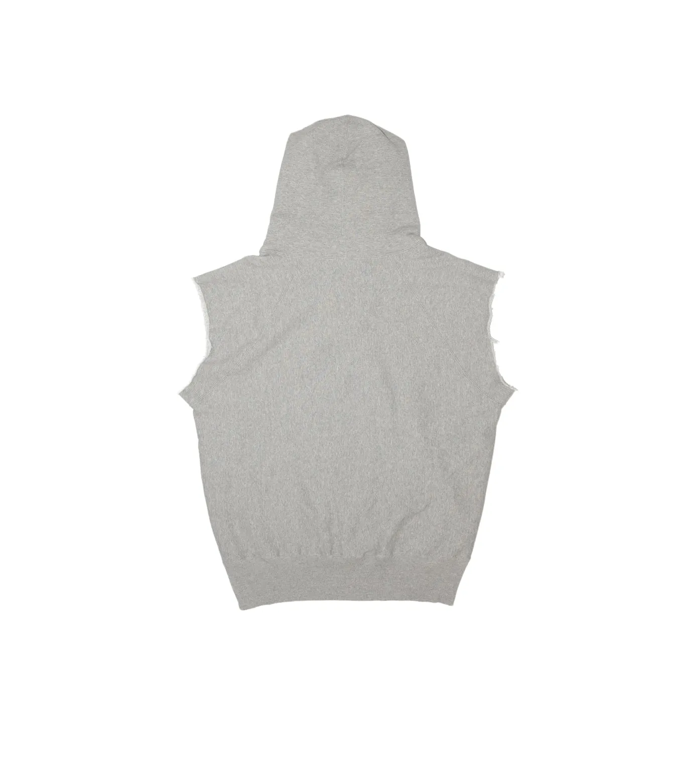SLEEVELESS HOODIE - HEATHER GRAY sold by TANAKA product image thumbnail 3